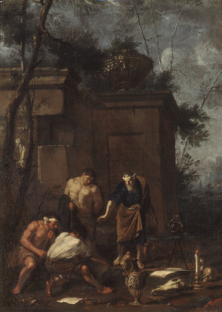 Schatzsucher von Johann Heinrich Schoenfeld
