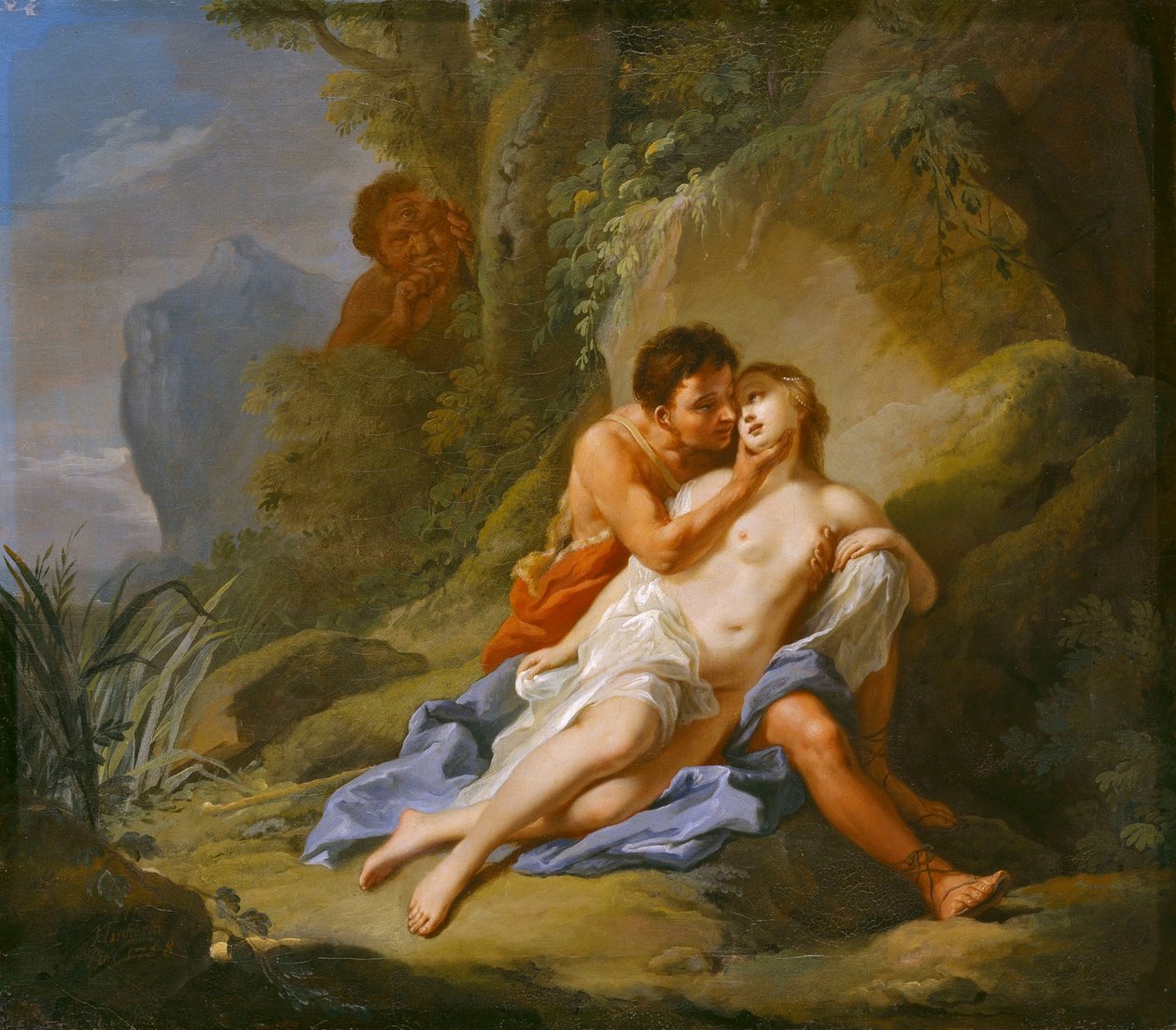 Acis und Galatea von Johann Heinrich Tischbein