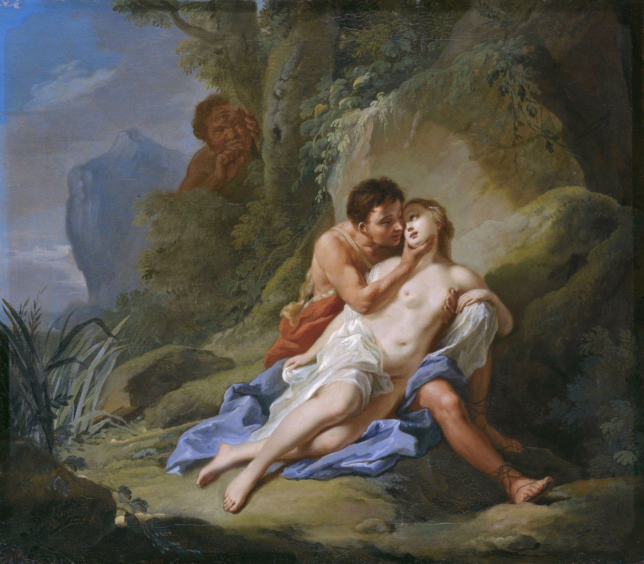 Acis und Galatea von Johann Heinrich Tischbein