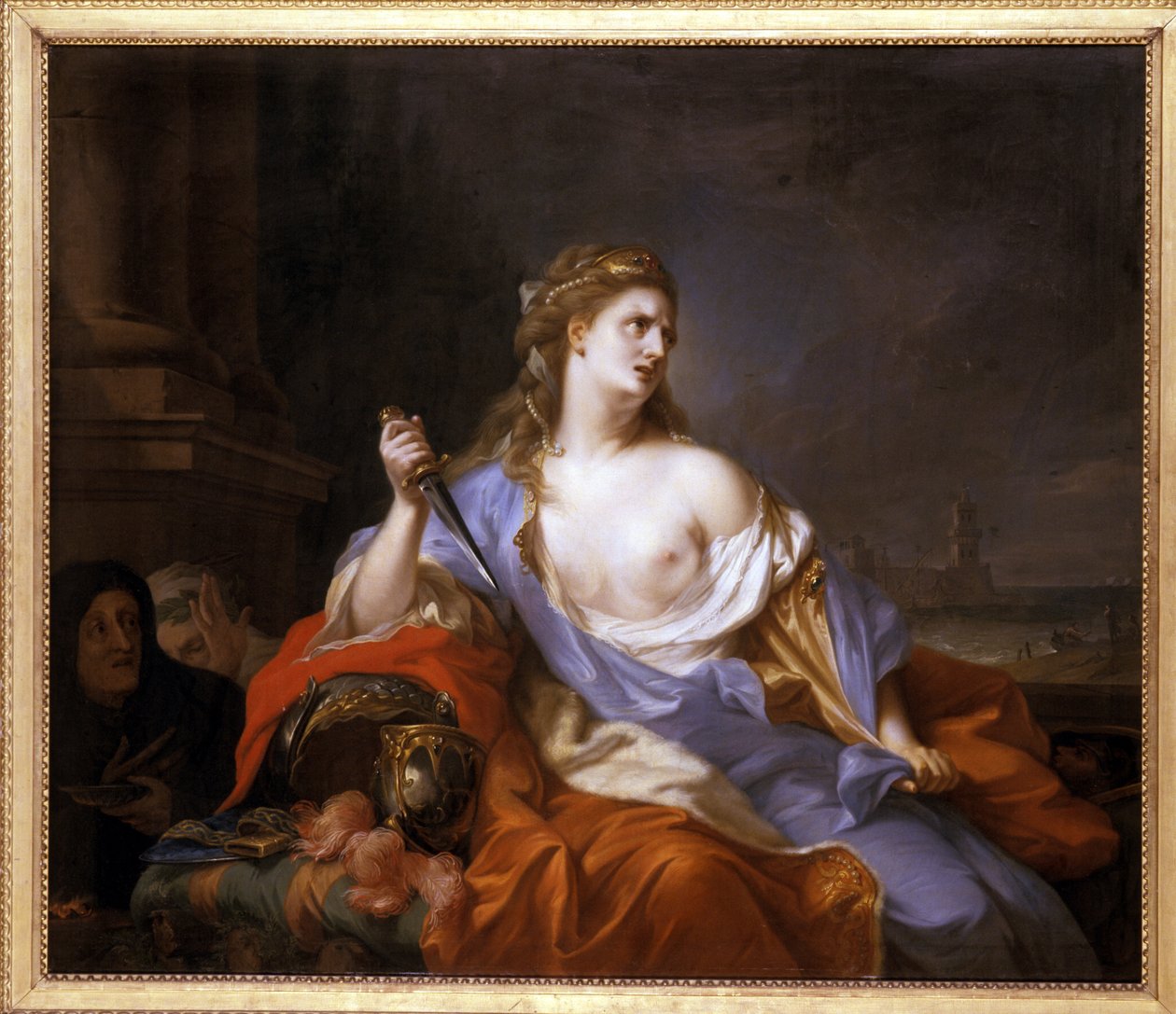 Dido auf dem Scheiterhaufen, 1775 von Johann Heinrich Tischbein