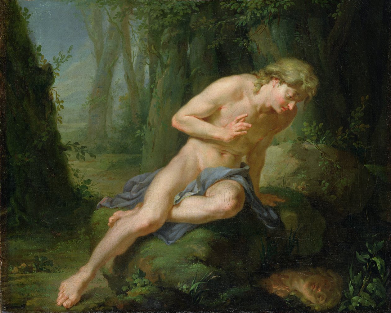 Narziss von Johann Heinrich Tischbein