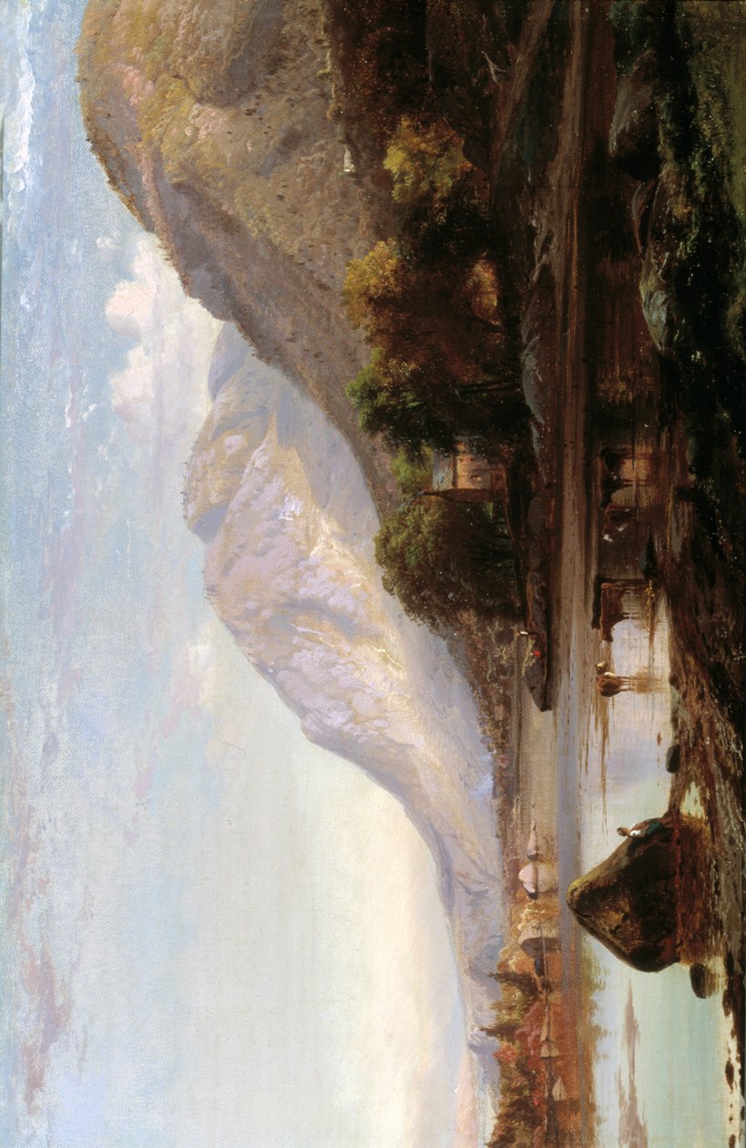Hudson River bei Cold Spring, 1861 von Johann Hermann Carmiencke