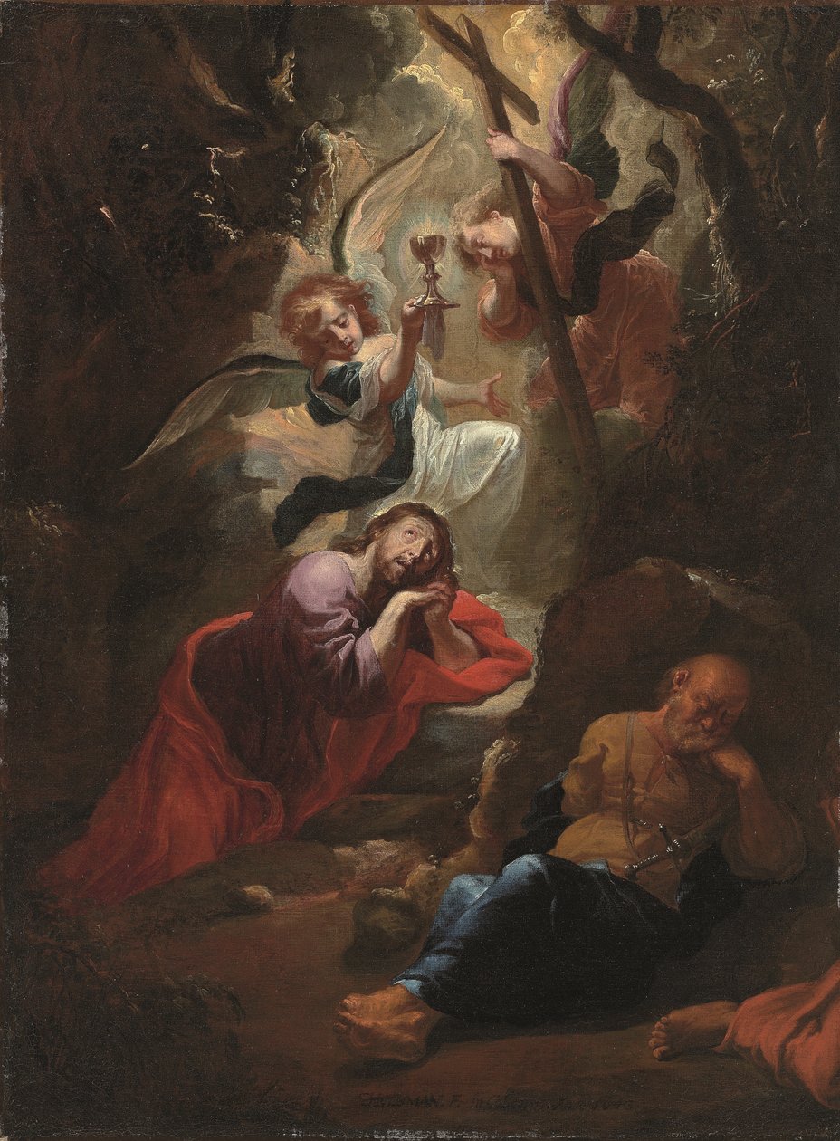 Die Agonie im Garten von Johann Hulsman