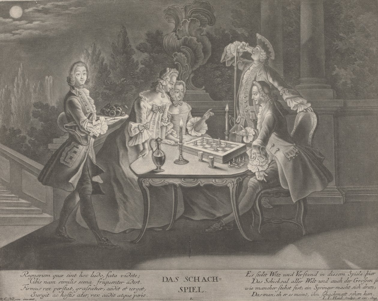 Das Schachspiel von Johann Jacobus Haid