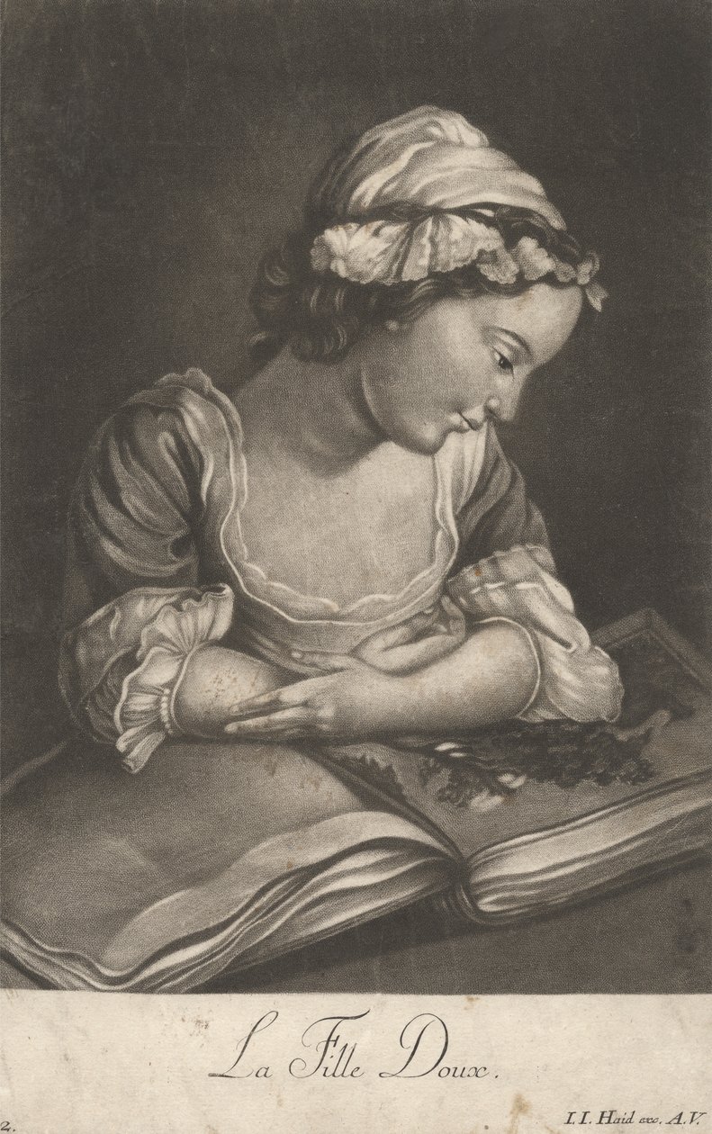 Das süße Mädchen von Johann Jacobus Haid