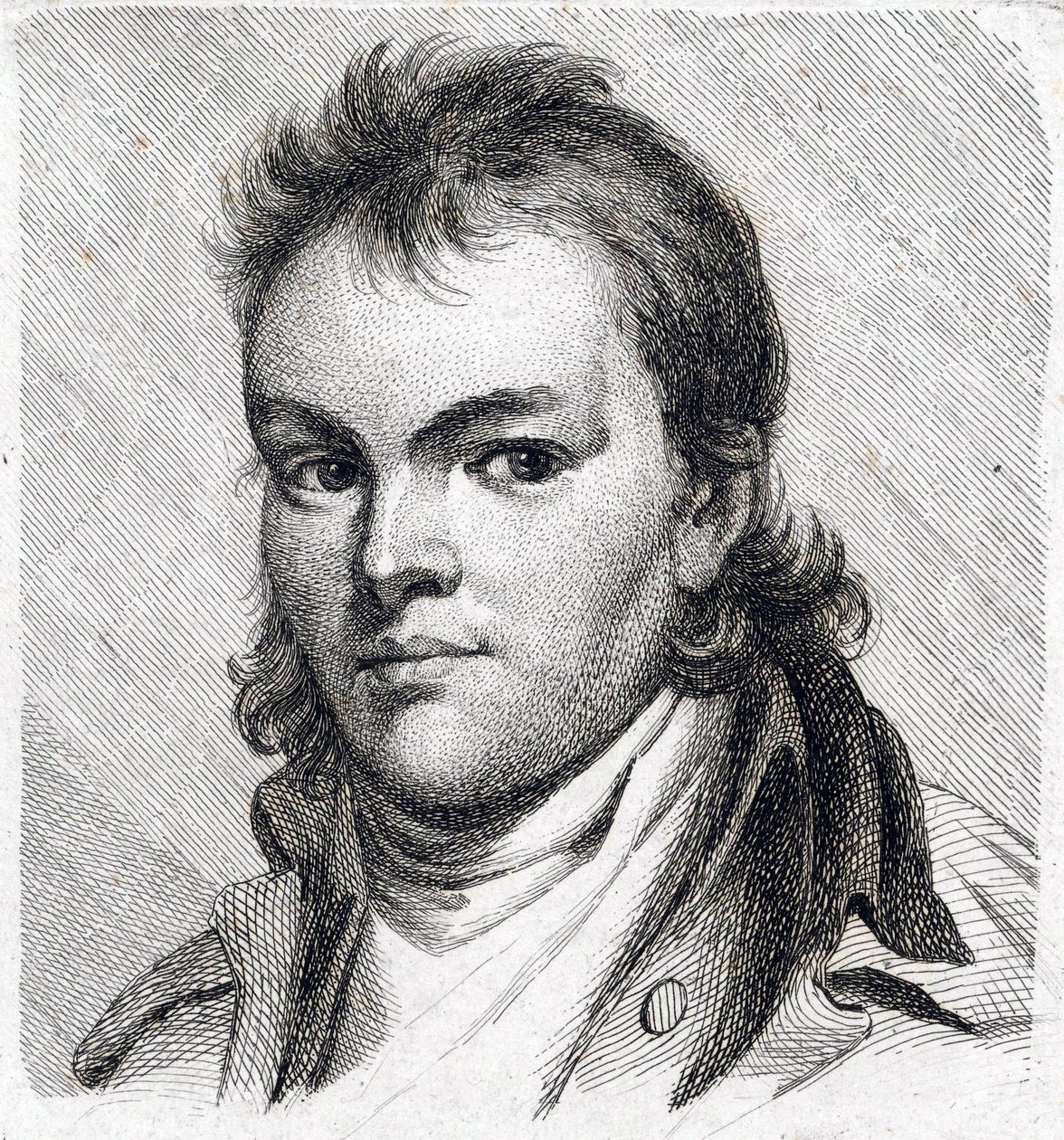 Selbstporträt von Johann Jakob Laurenz Billwiller
