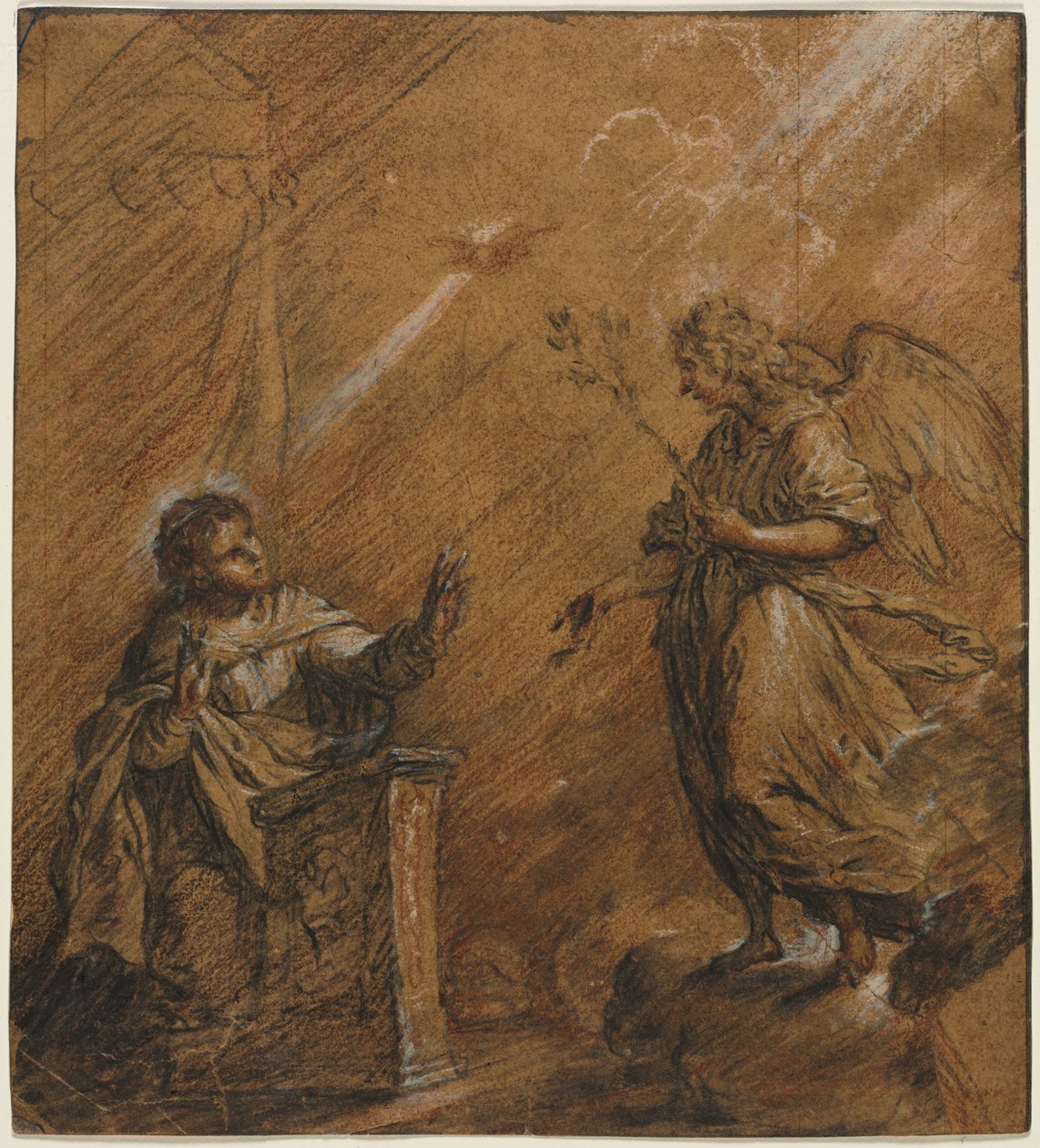 Die Verkündigung von Johann Jakob von Sandrart