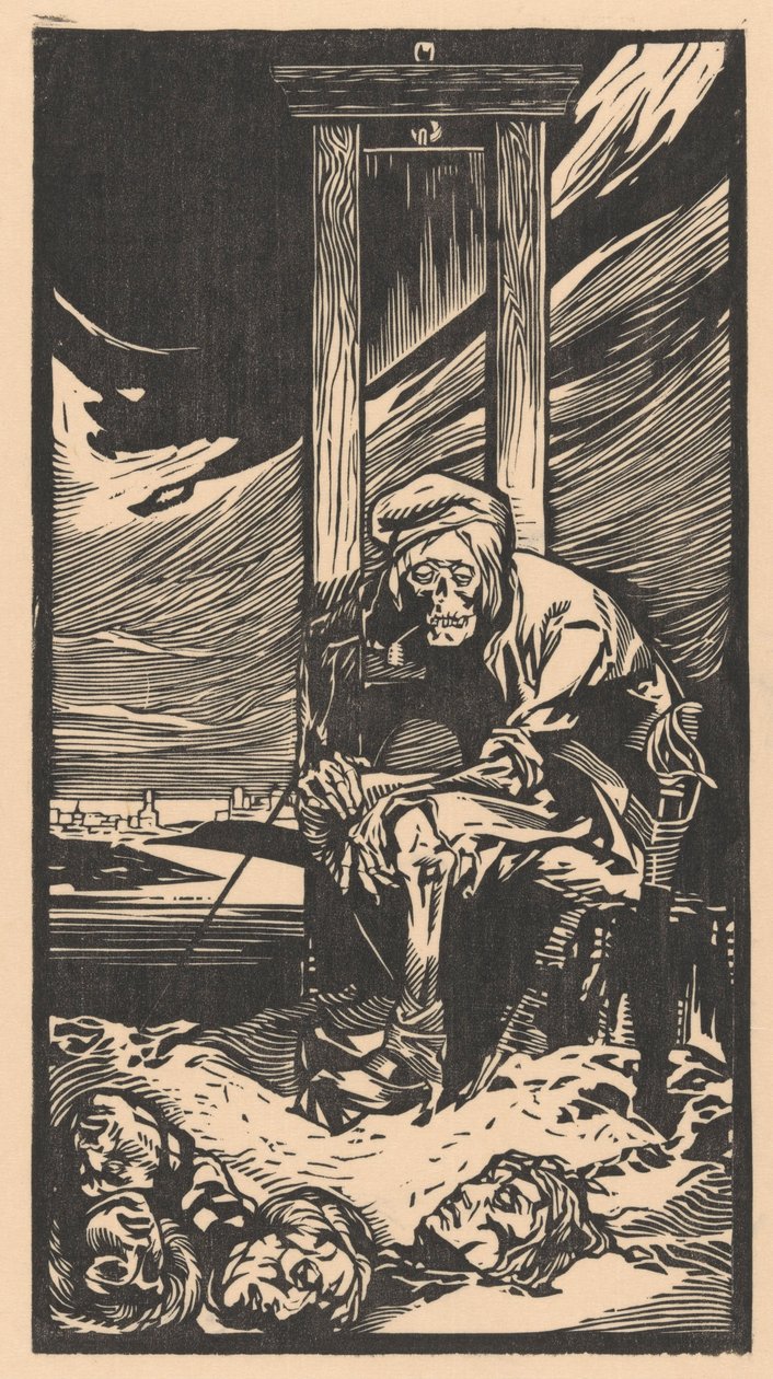 Der Tod durch die Guillotine von Johann Joseph Aarts