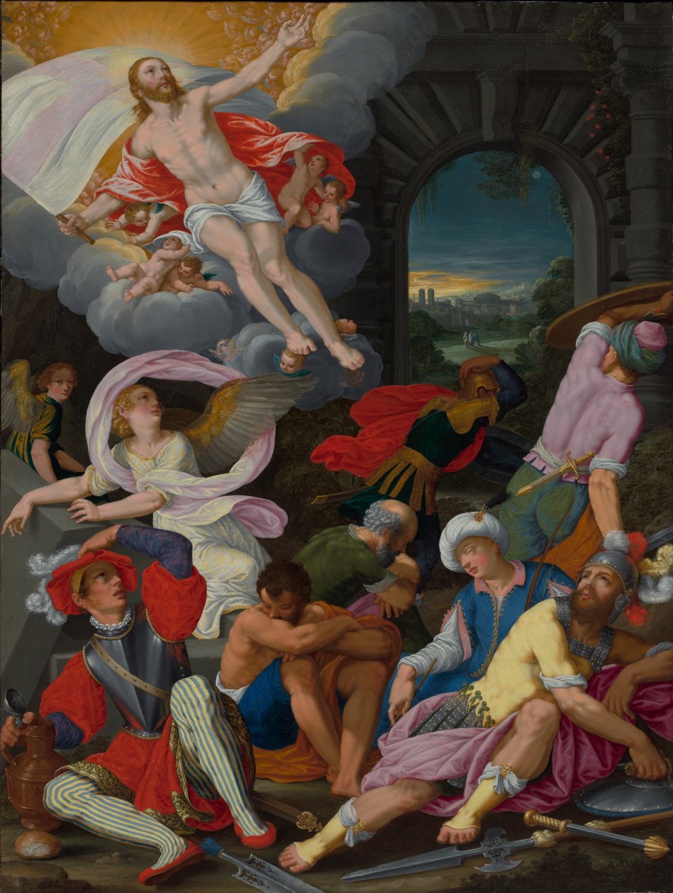 Die Auferstehung Christi, 1622 von Johann König