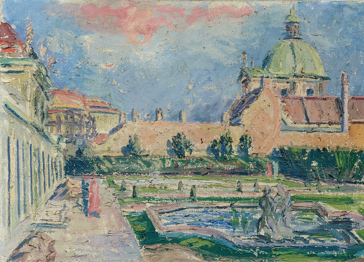 Studie vom Belvedere von Johann Laurer