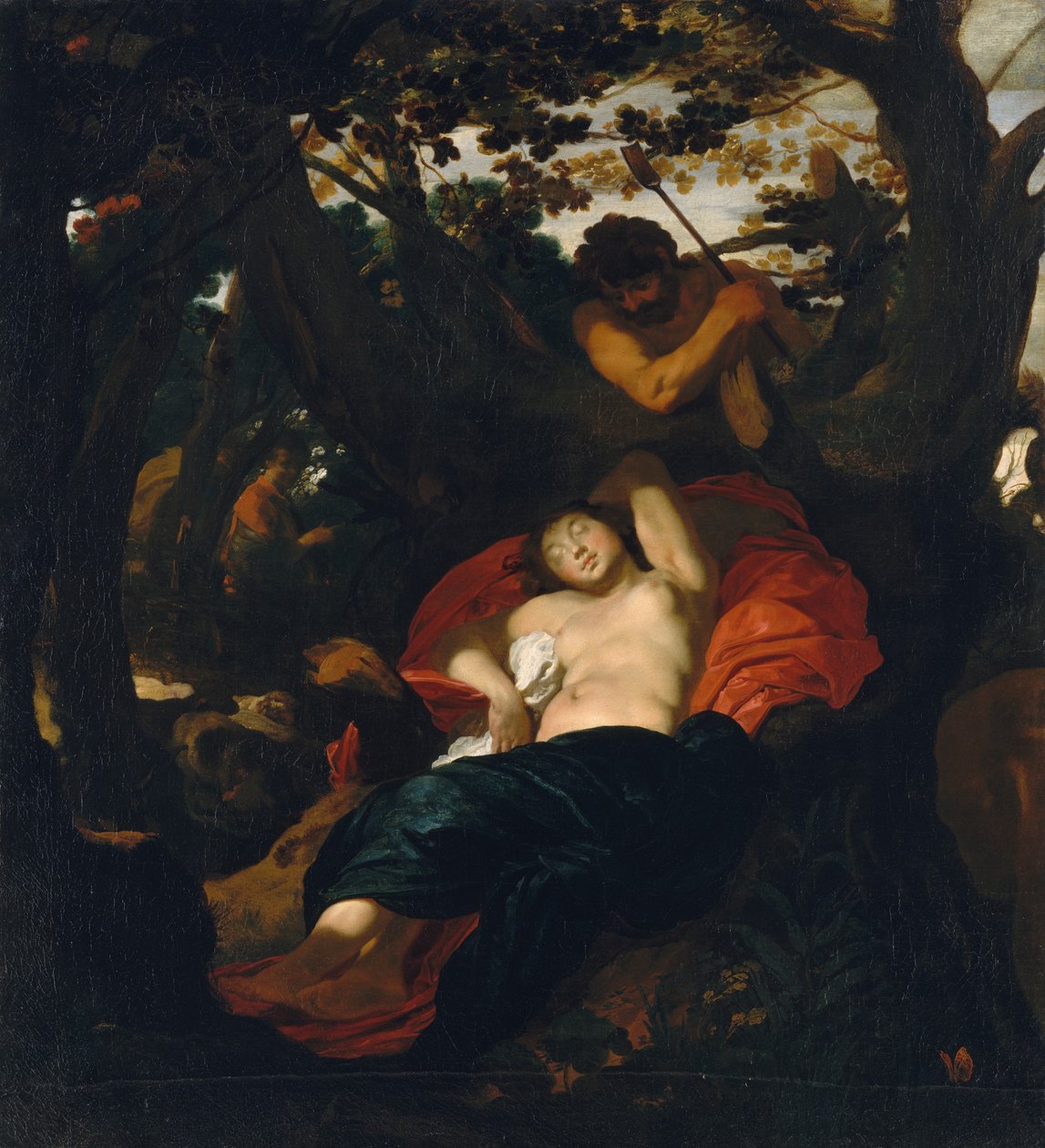 Nymphe und Schäfer, ca. 1625 von Johann Liss