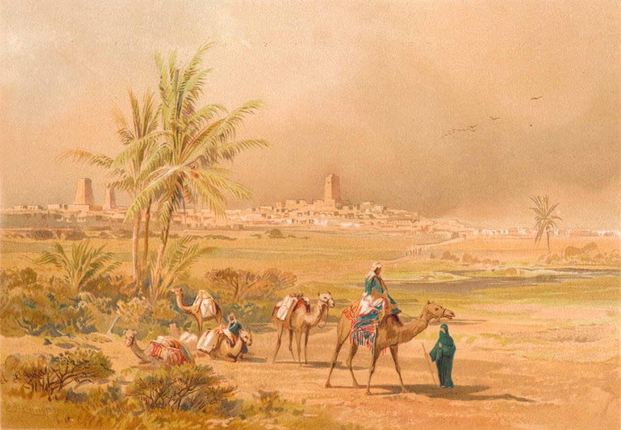 Timbuktu, ca. 1852, 1903 von Johann Martin Bernatz