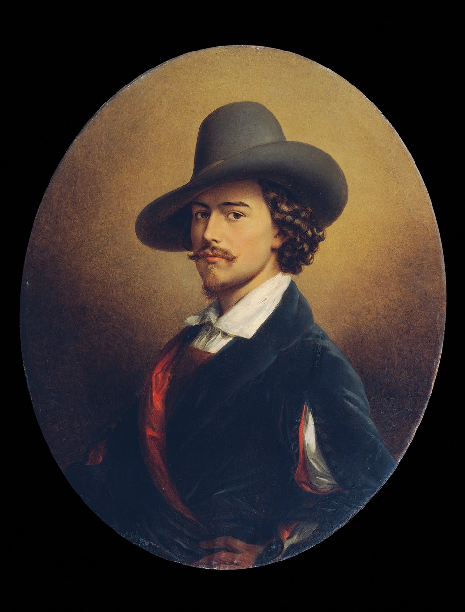 Der Maler Eduard Ender von Johann Nepomuk Ender
