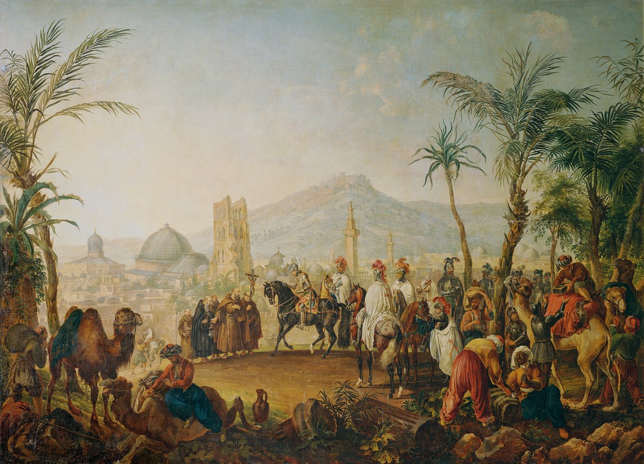 Kreuzfahrer (Gottfried von Bouillon) von Johann Nepomuk Höchle
