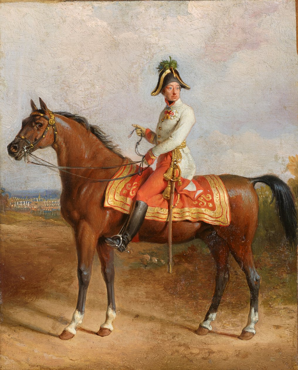 Erzherzog Carl zu Pferd von Johann Peter Krafft
