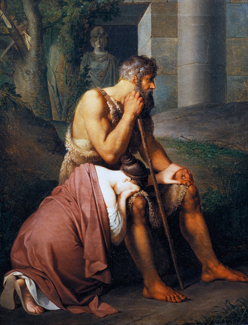 Ödipus und Antigone von Johann Peter Krafft