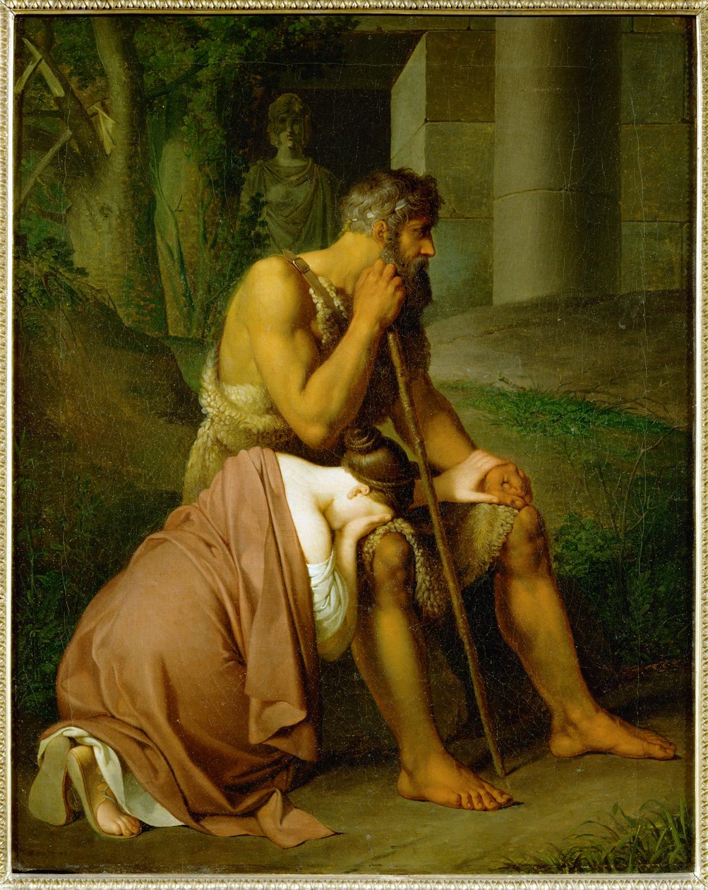Ödipus und Antigone von Johann Peter Krafft