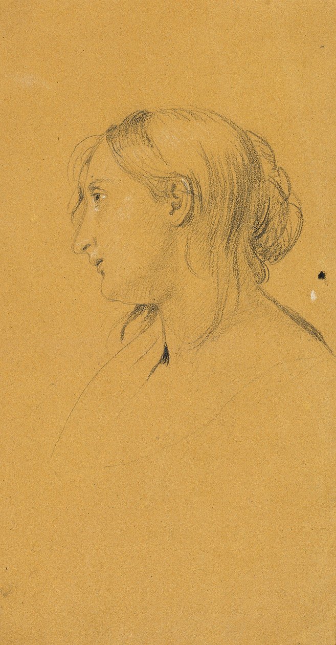 Studie zu "Ossian und Malvina" von Johann Peter Krafft
