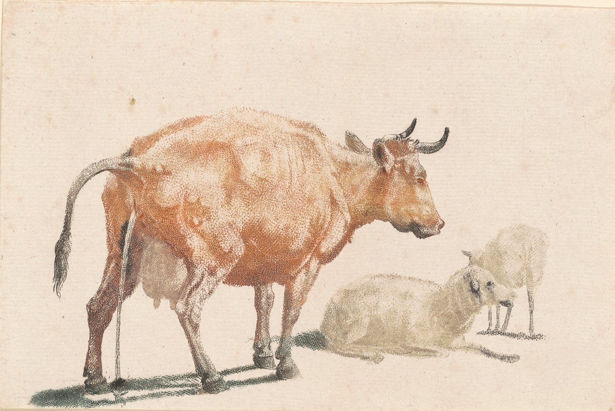 Die pisse Kuh, 1690er Jahre von Johann Teyler