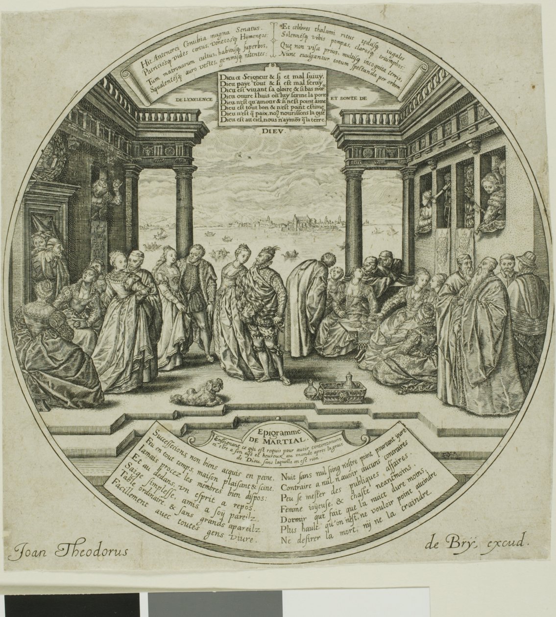 Die venezianische Hochzeit von Johann Theodor de Bry