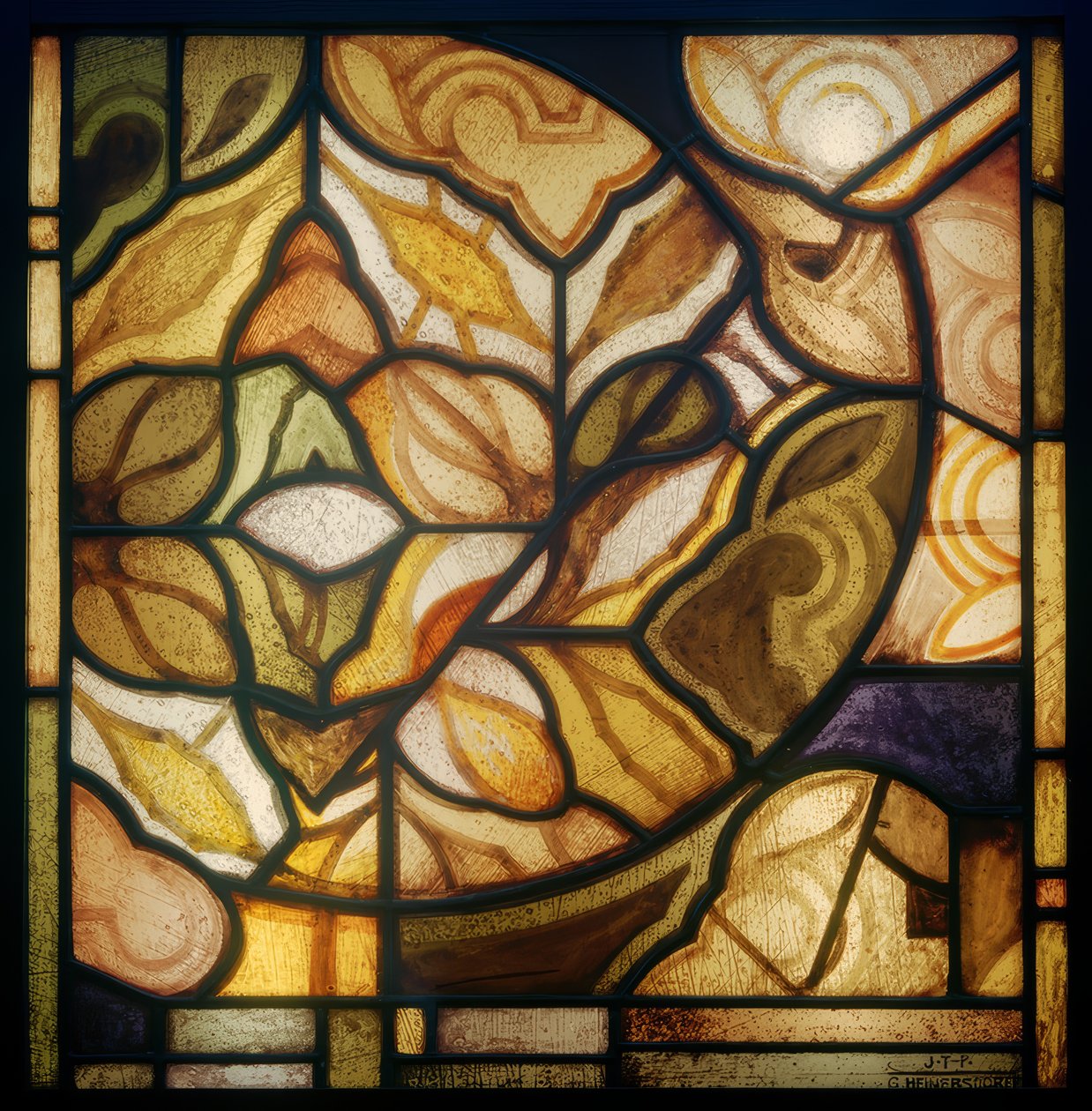 Ornamentfenster von Johan Thorn Prikker