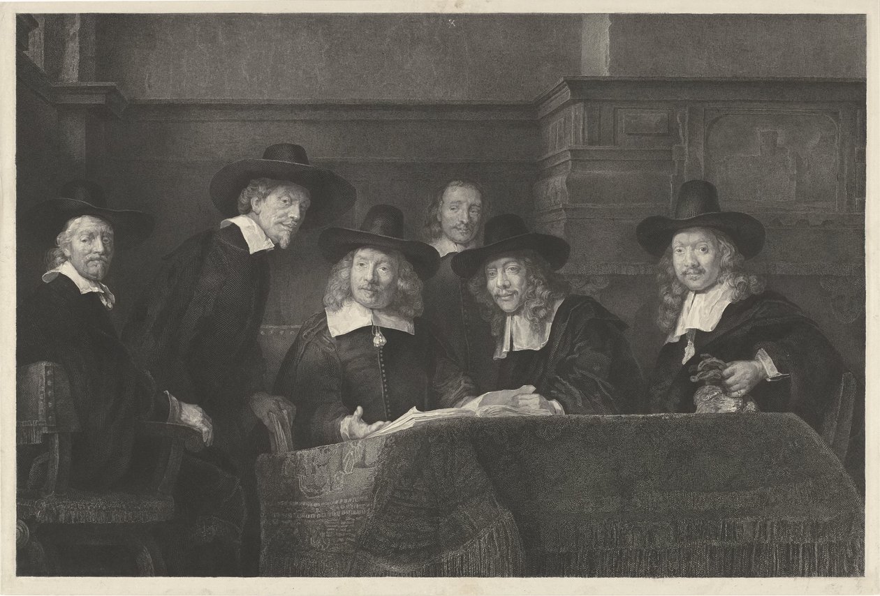 Die Staalmeesters von Johann Wilhelm Kaiser (I)