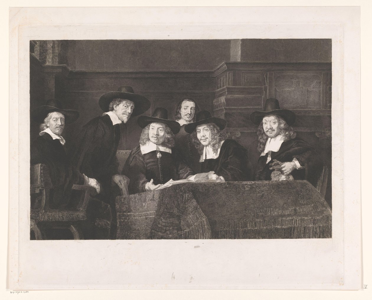 Die Staalmeesters von Johann Wilhelm Kaiser (I)