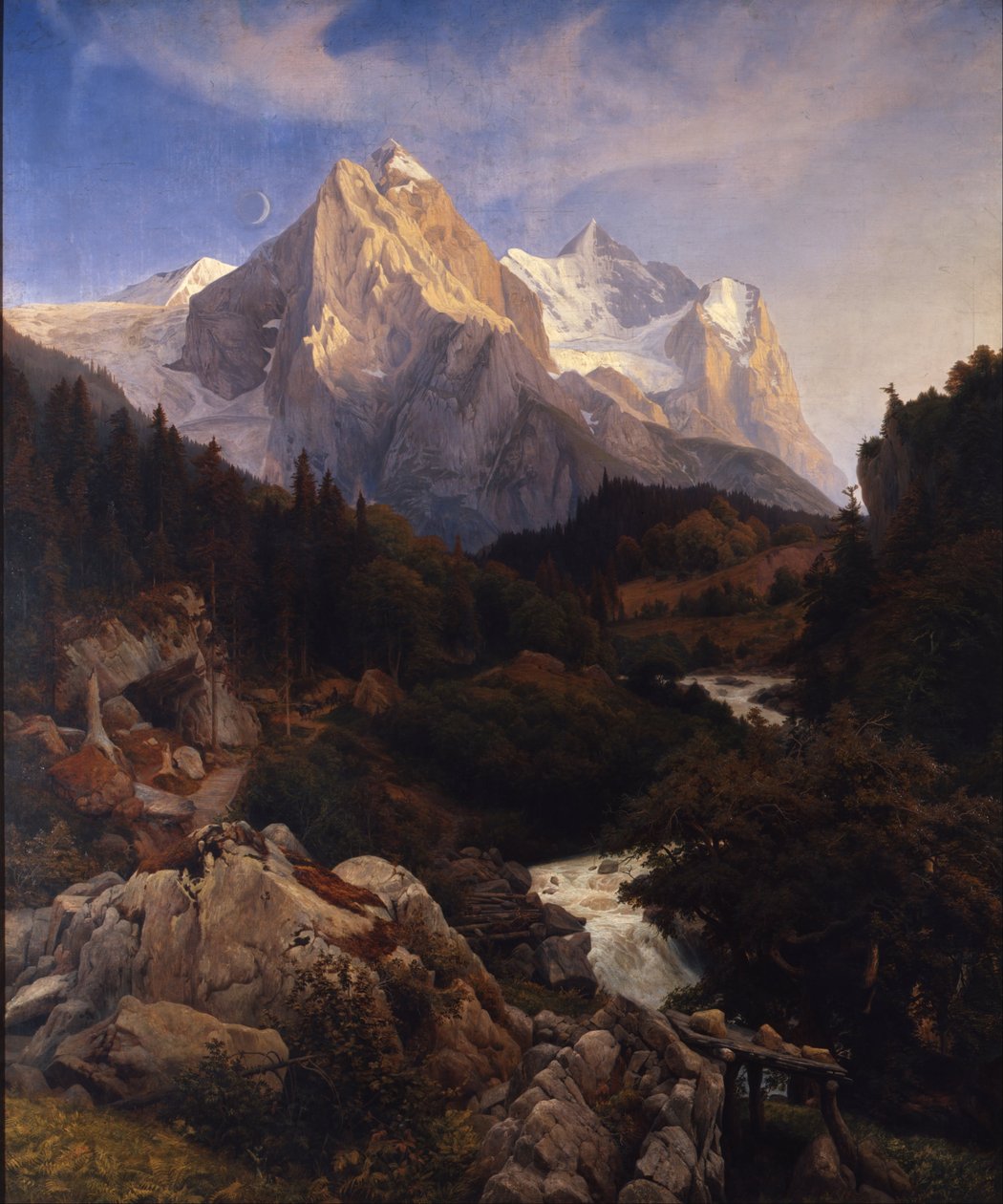 Der Wetterhorn von Johann Wilhelm Schirmer