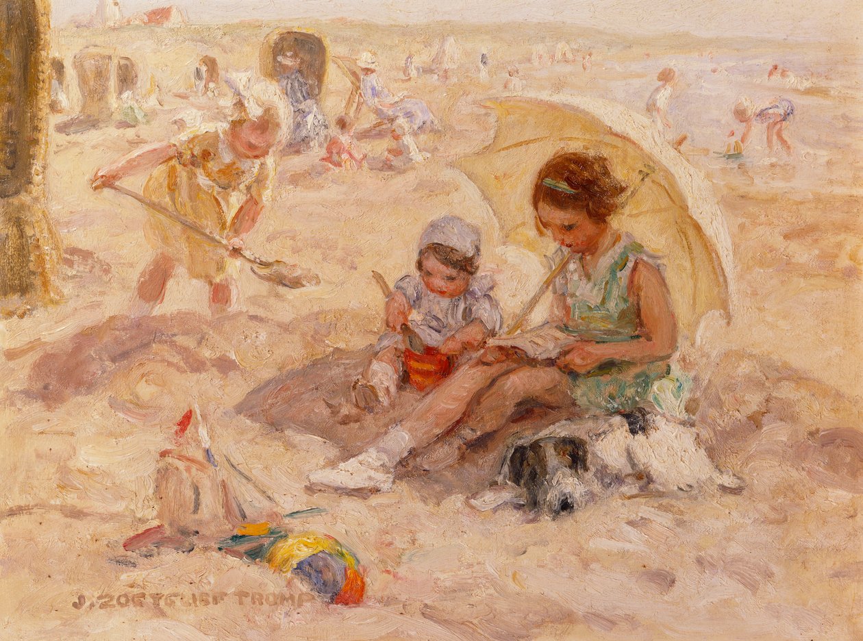 Strandvergnügen von Johann Zoetelief Tromp