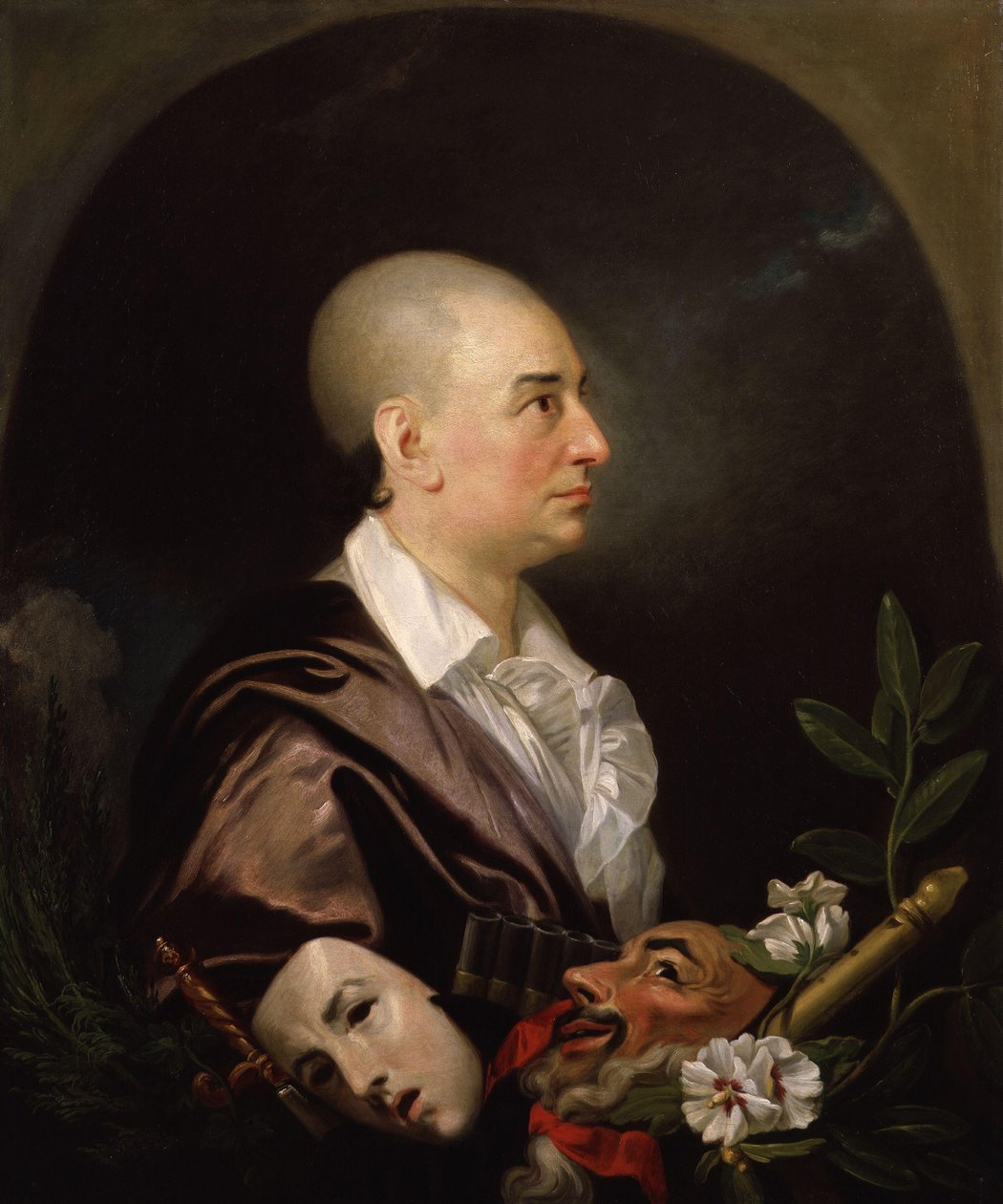 Porträt von David Garrick von Johann Zoffany
