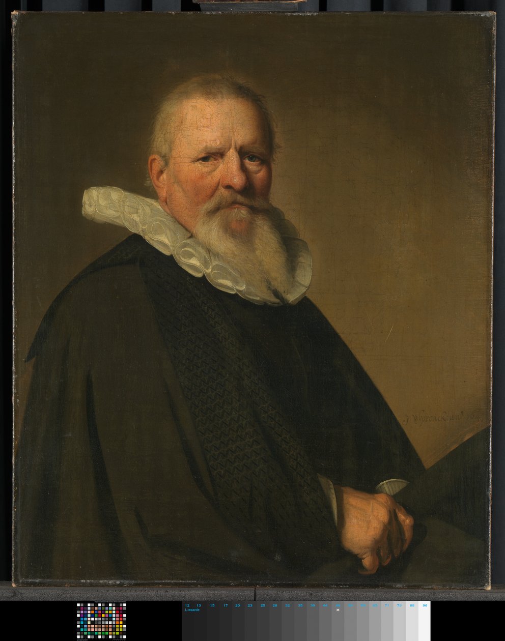 Pieter Jacobsz Schout (1570-1645). Bürgermeister von Haarlem von Johannes Cornelisz. Verspronck