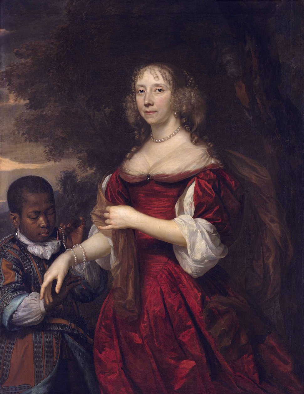 Porträt von Margaretha van Raephorst (1625-1690) von Johannes Mytens