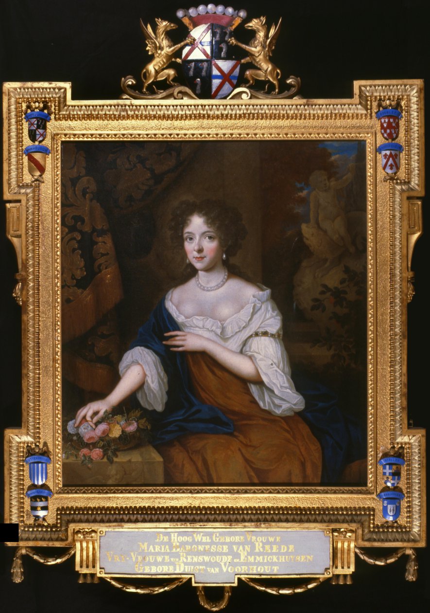 Porträt von Maria Duyst van Voorhout (1662-1754) von Johannes van Haensbergen  