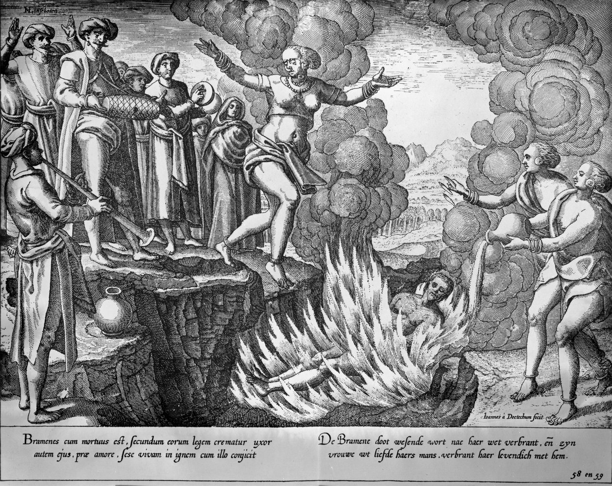 Sati von Johannes Baptista van the Younger Doetechum