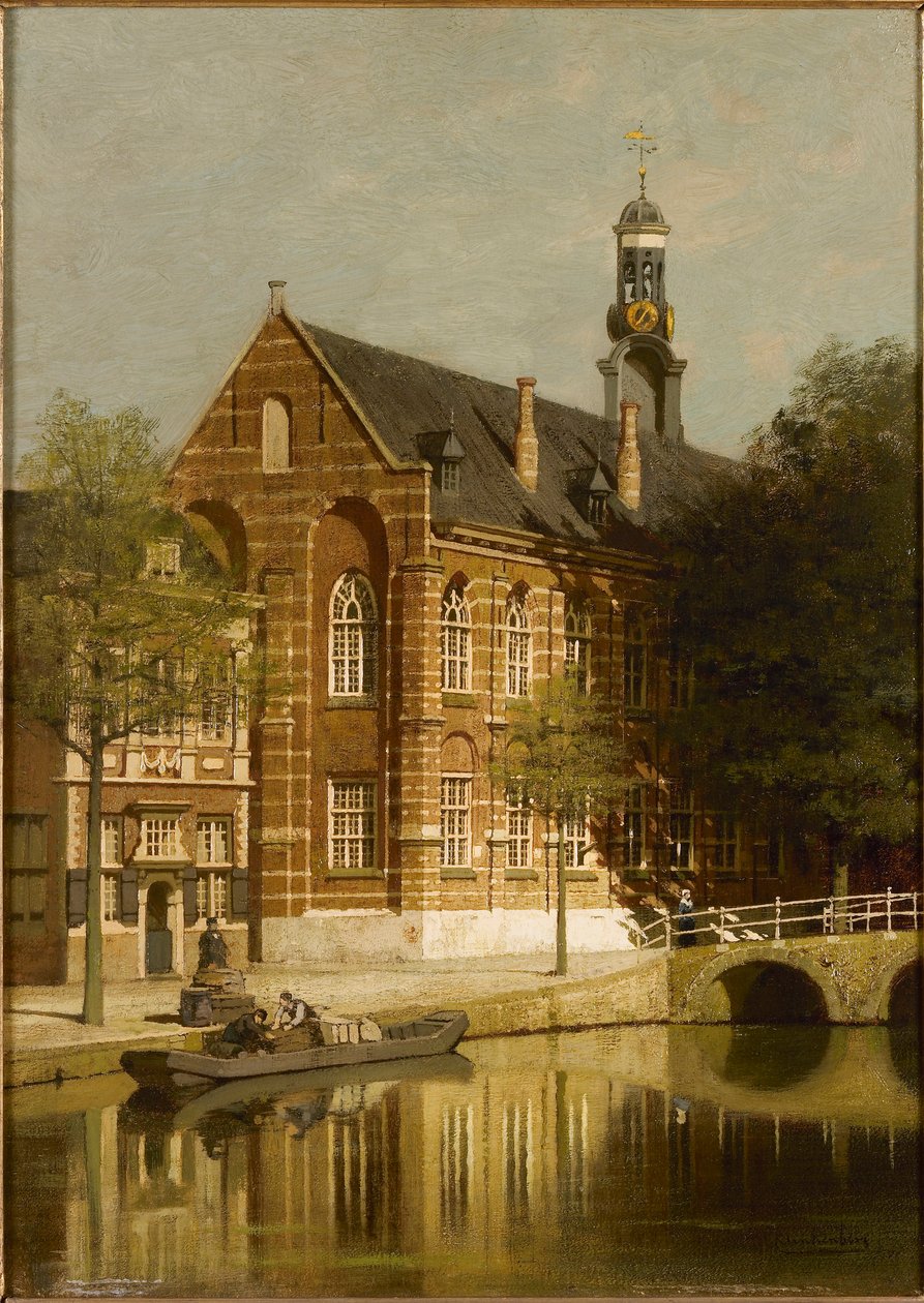 Ansicht von Leiden von Johannes Christiaan Karel Klinkenberg