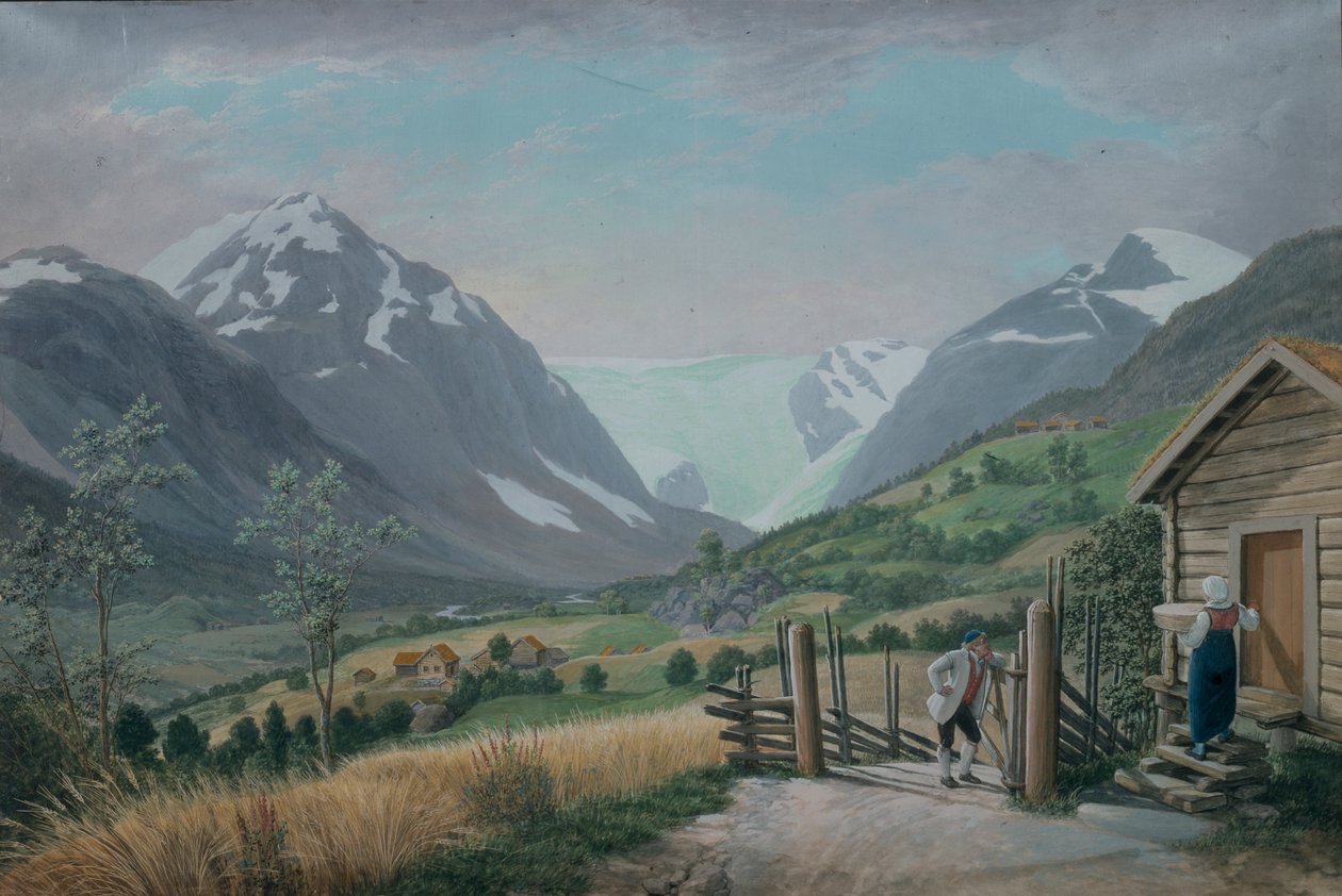 Boeyum-Gletscher, Krondalen von Johannes Flintoe