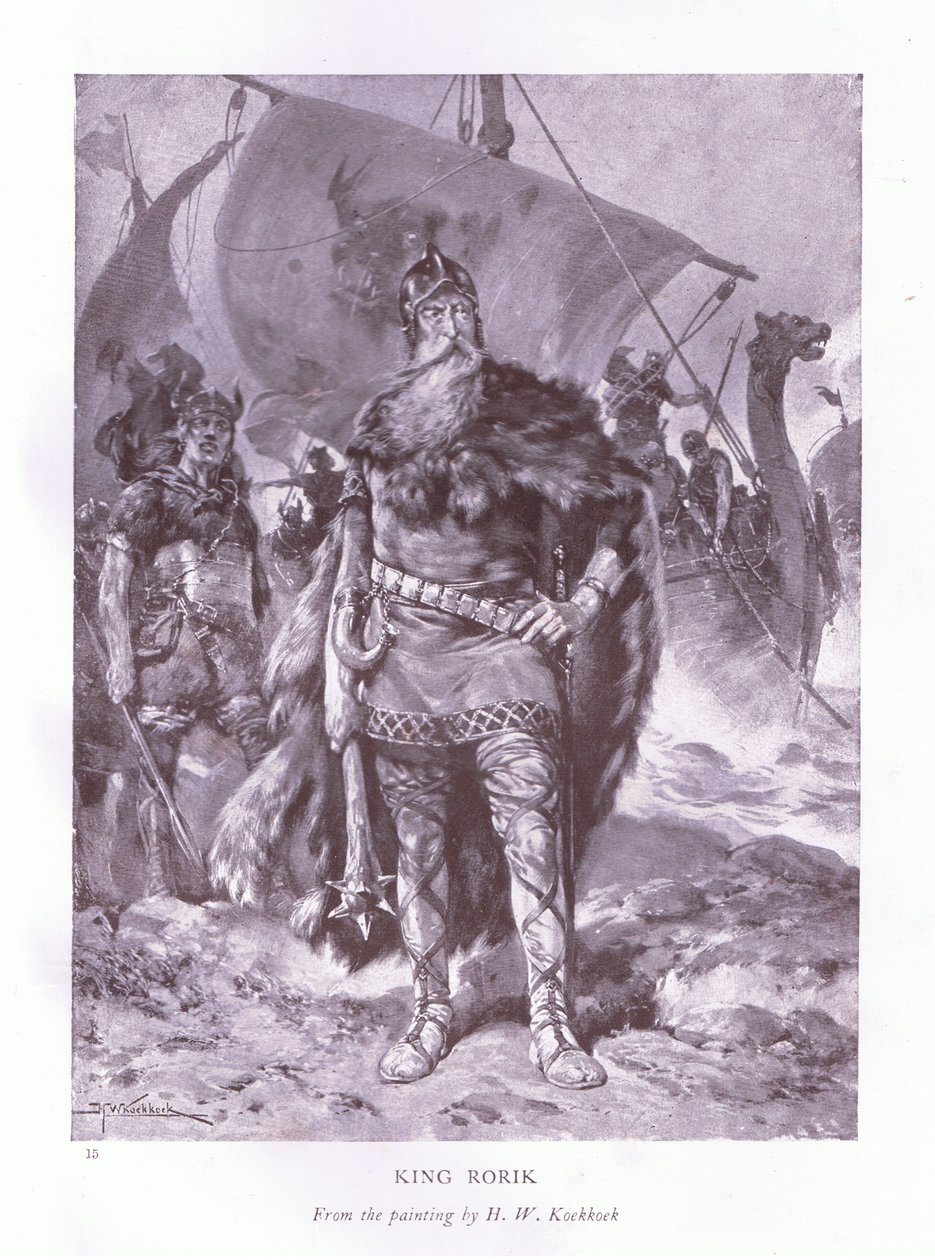 König Rorik von Johannes Hermann Barend Koekkoek