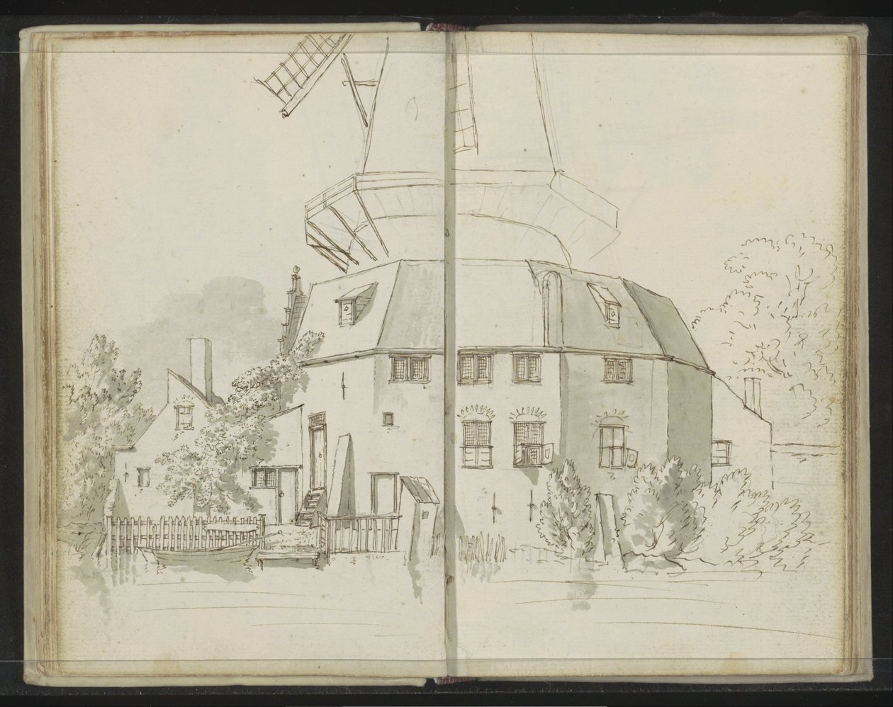 Delfter Mühle von Johannes Huibert Prins