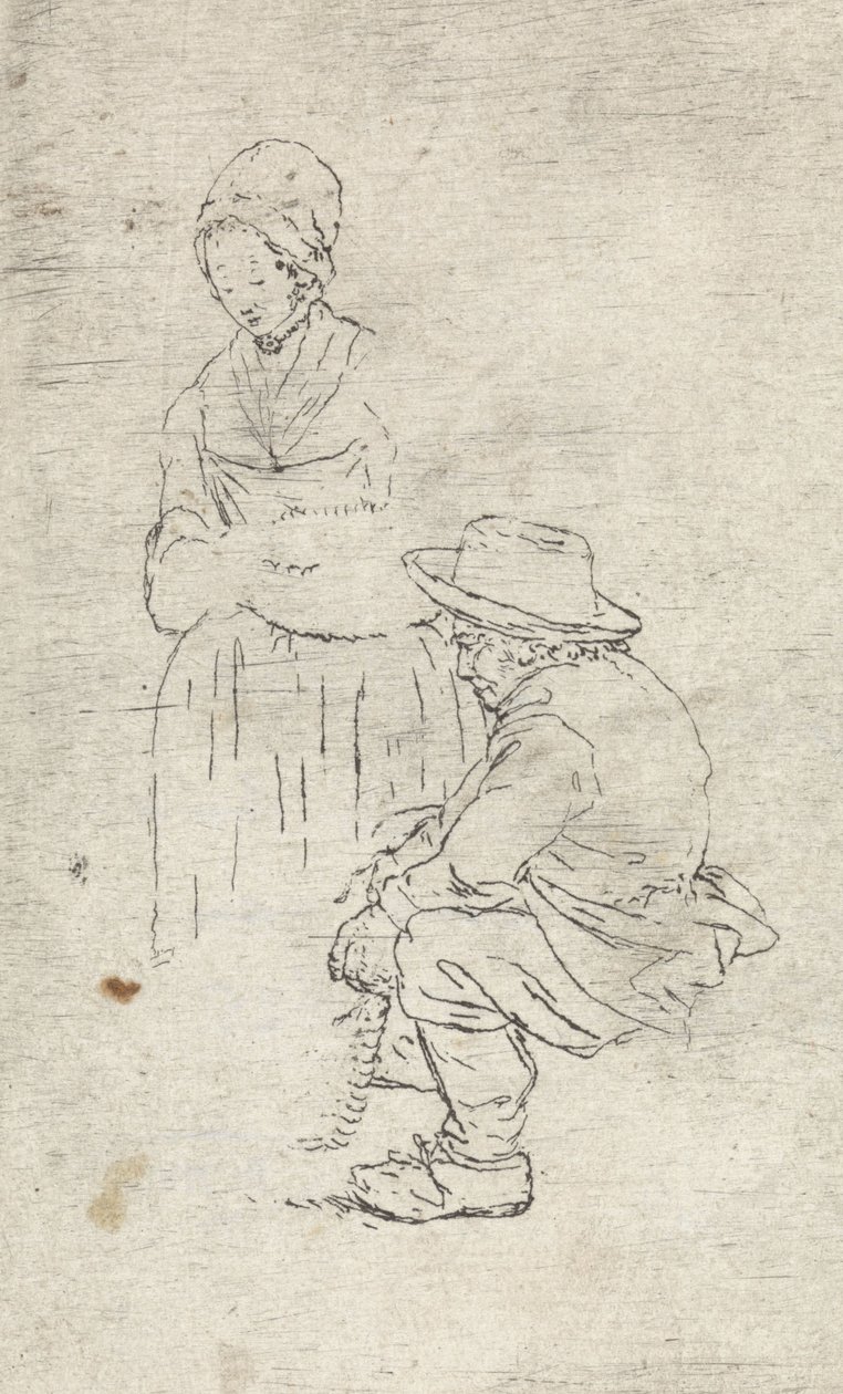 Bauer und Bäuerin von Johannes Janson (possibly)