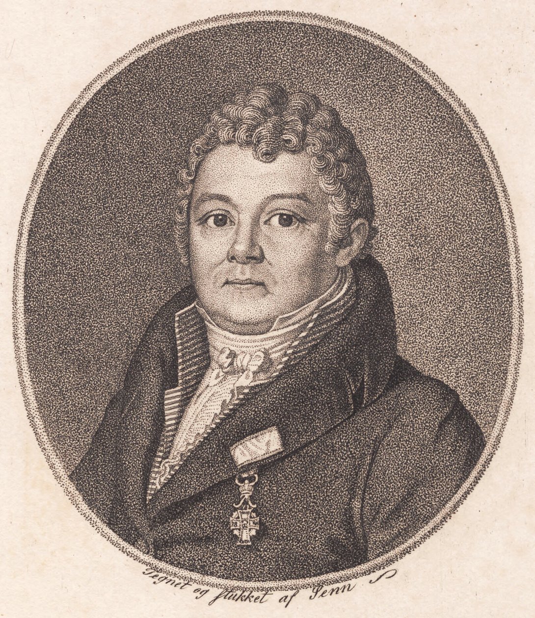 Schauspieler H.C. Knudsen von Johannes Senn