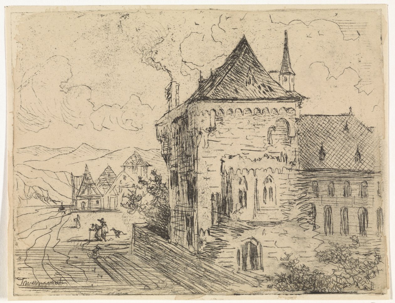Gebäude in Boppard von Johannes Tavenraat