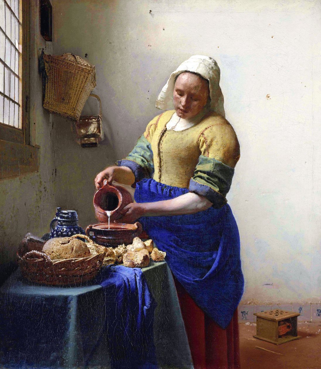 Die Milchmagd von Johannes Vermeer