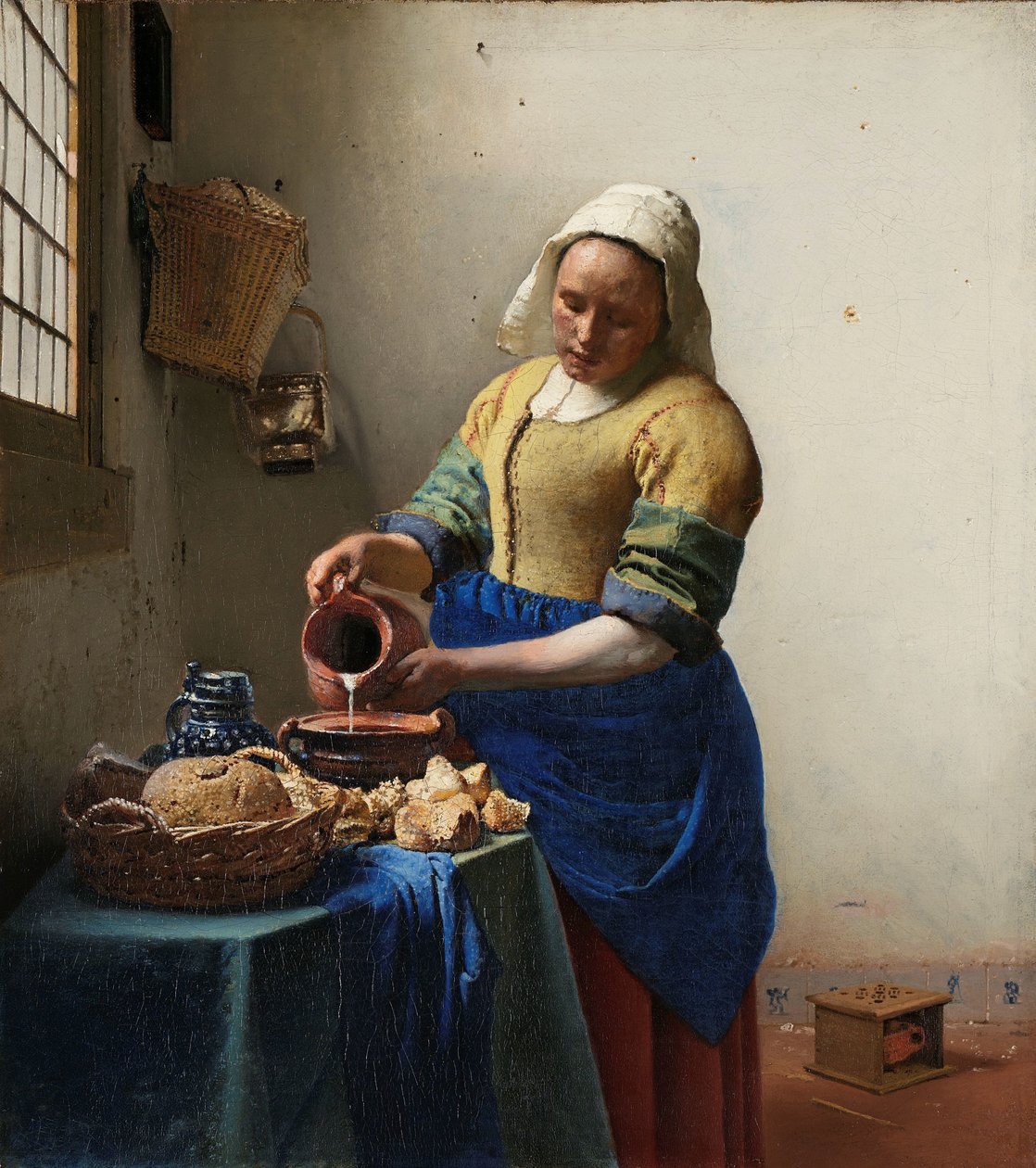 Die Milchmagd von Johannes Vermeer