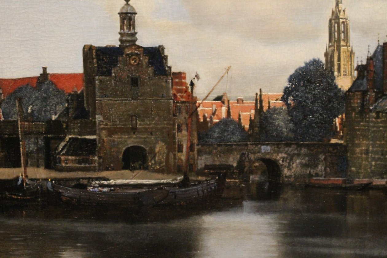 Ansicht von Delft von Johannes Vermeer