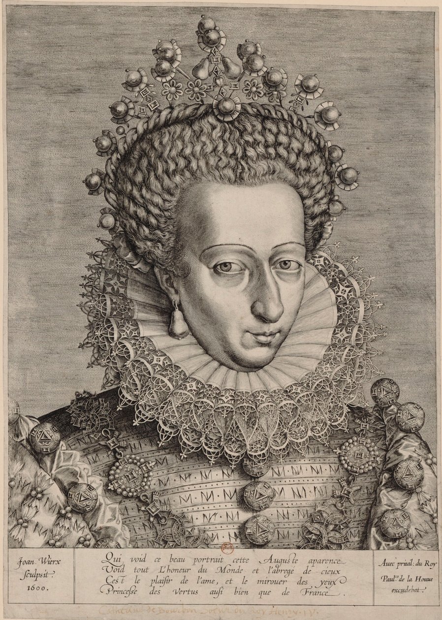 Katharina von Navarra von Johannes Wierix