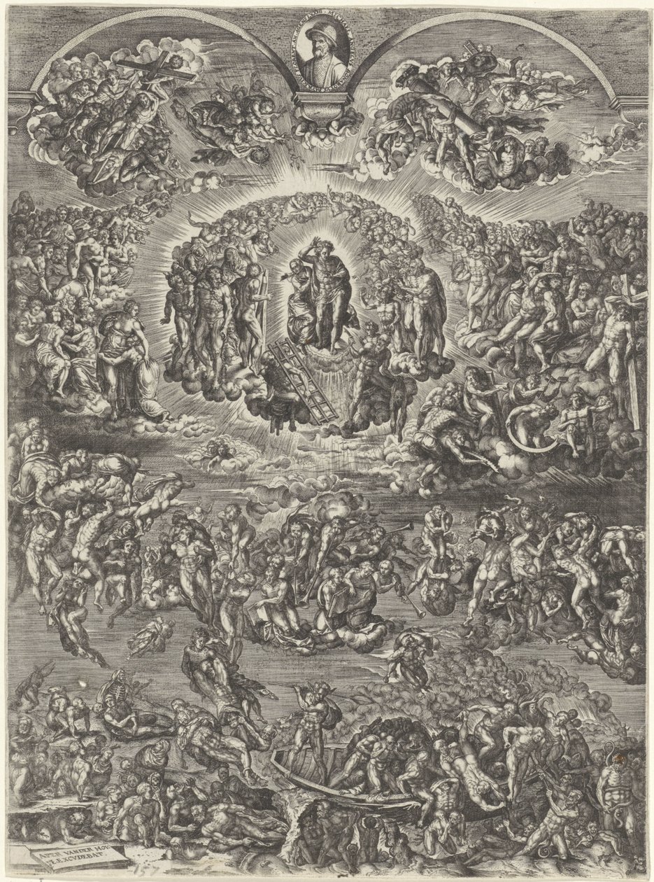 Jüngstes Gericht von Johannes Wierix