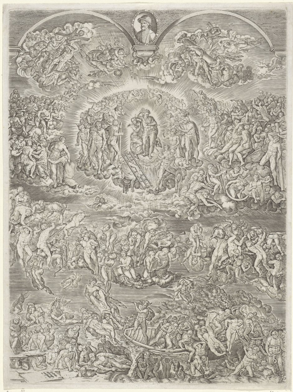 Jüngstes Gericht von Johannes Wierix