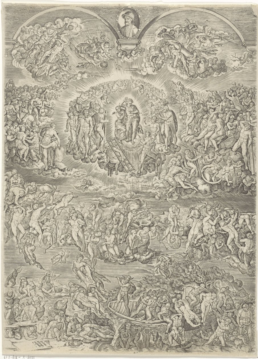Jüngstes Gericht von Johannes Wierix