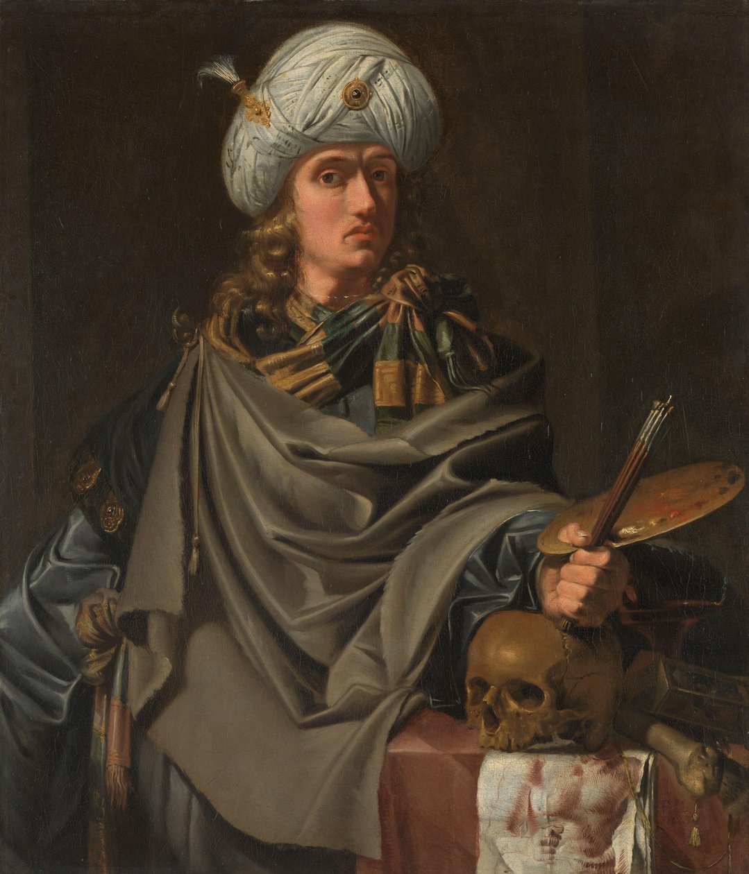 Ein antiker Künstler von Johannes van Swinderen (attributed to)