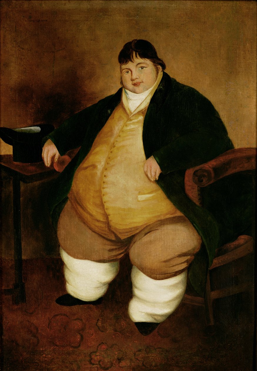 Porträt von Daniel Lambert von John Archibald Duff Grant